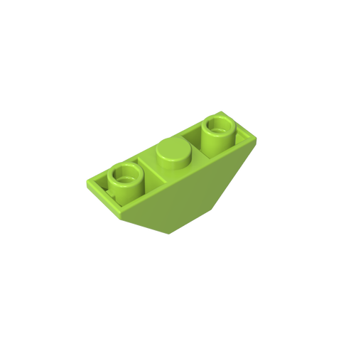 Gobricks,Slope Inverted 45° 3 x 1 Double with 2 Blocked Open Studs,18759,2341