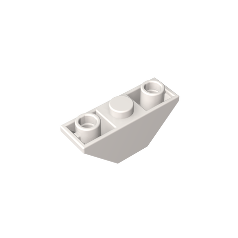 Gobricks,Slope Inverted 45° 3 x 1 Double with 2 Blocked Open Studs,18759,2341