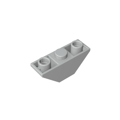 Gobricks,Slope Inverted 45° 3 x 1 Double with 2 Blocked Open Studs,18759,2341