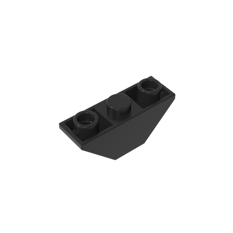 Gobricks,Slope Inverted 45° 3 x 1 Double with 2 Blocked Open Studs,18759,2341