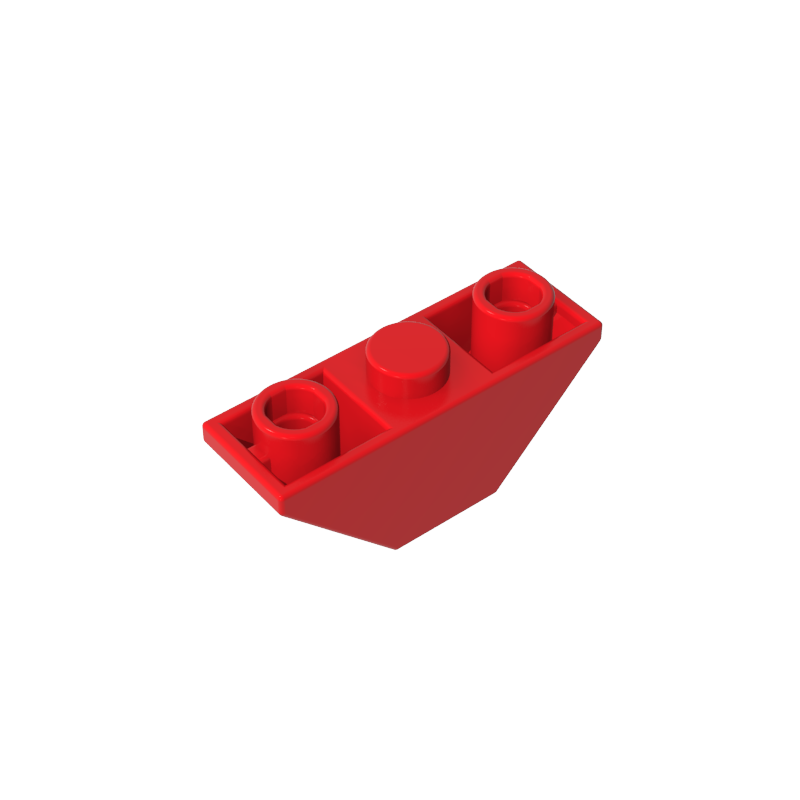Gobricks,Slope Inverted 45° 3 x 1 Double with 2 Blocked Open Studs,18759,2341