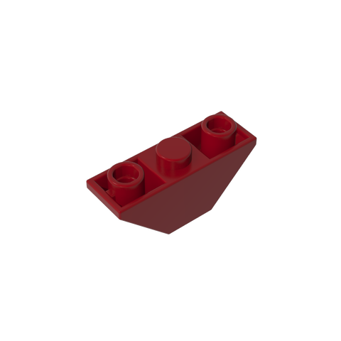 Gobricks,Slope Inverted 45° 3 x 1 Double with 2 Blocked Open Studs,18759,2341