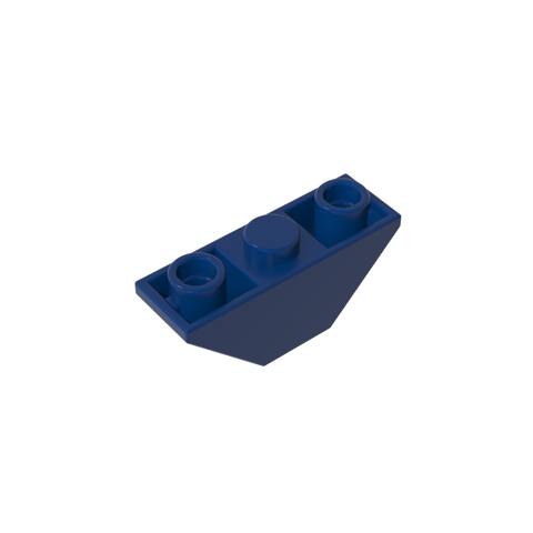Gobricks,Slope Inverted 45° 3 x 1 Double with 2 Blocked Open Studs,18759,2341