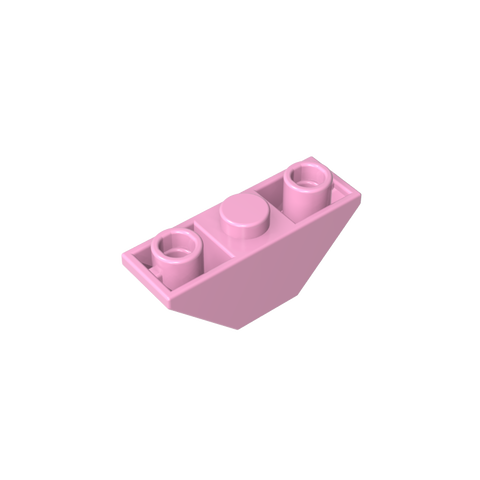 Gobricks,Slope Inverted 45° 3 x 1 Double with 2 Blocked Open Studs,18759,2341