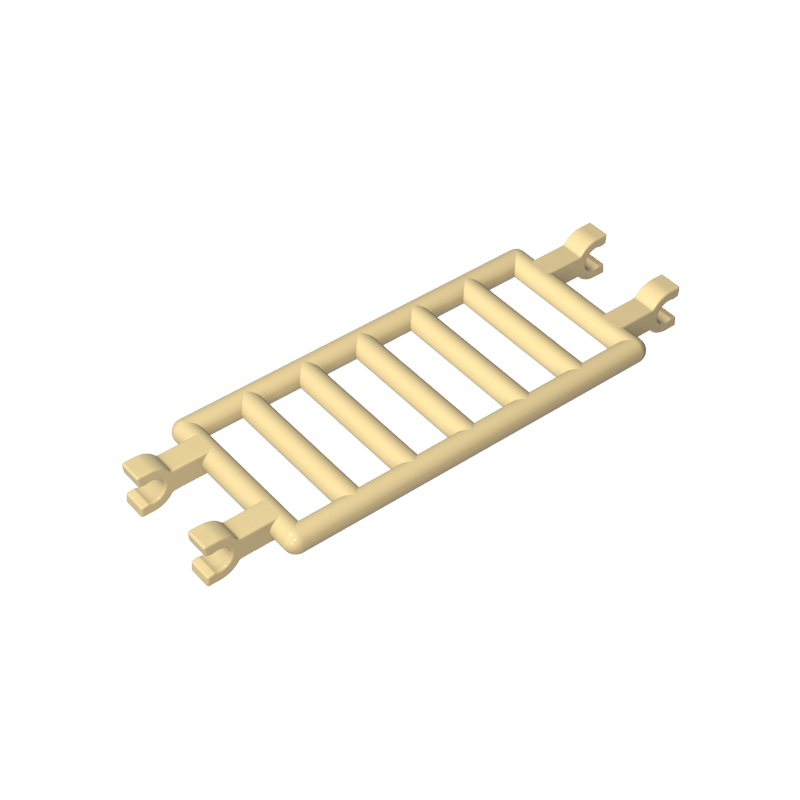 Gobricks,Bar 7 x 3 [4 Clips],30095
