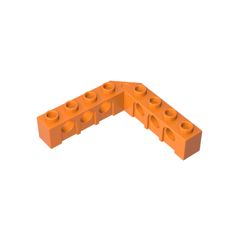 Gobricks,Technic Brick 5 x 5 Right Angle (1 x 4 - 1 x 4),32555,28973