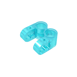 Gobricks,Technic Axle and Pin Connector Perpendicular Double Split,41678