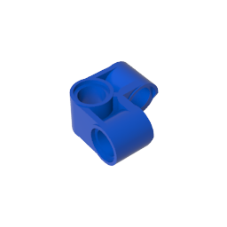 Gobricks,Technic Pin Connector Perpendicular 2 x 2 Bent,44809