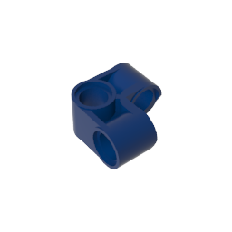 Gobricks,Technic Pin Connector Perpendicular 2 x 2 Bent,44809