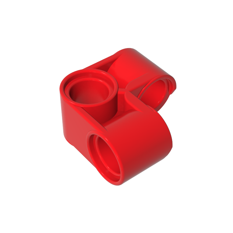 Gobricks,Technic Pin Connector Perpendicular 2 x 2 Bent,44809