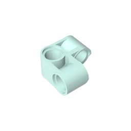 Gobricks,Technic Pin Connector Perpendicular 2 x 2 Bent,44809