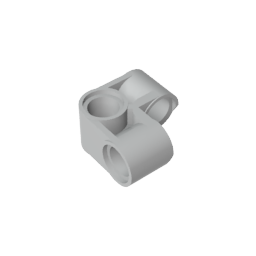 Gobricks,Technic Pin Connector Perpendicular 2 x 2 Bent,44809