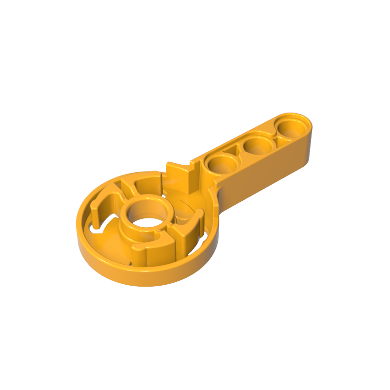 Gobricks,Technic Rotation Joint Disk with Pin Hole and 3L Beam Thick,44224