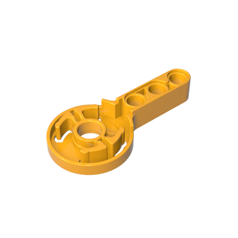 Gobricks,Technic Rotation Joint Disk with Pin Hole and 3L Beam Thick,44224