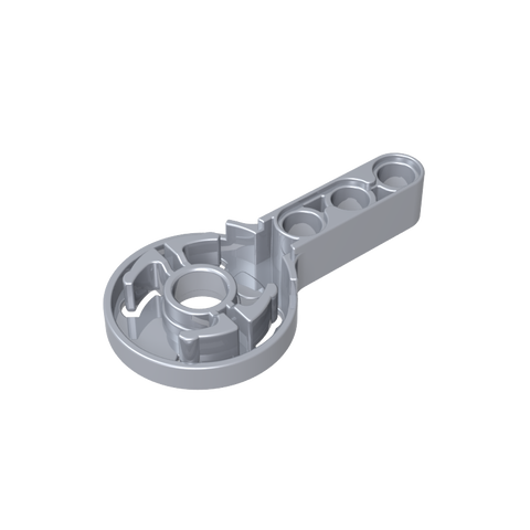 Gobricks,Technic Rotation Joint Disk with Pin Hole and 3L Beam Thick,44224