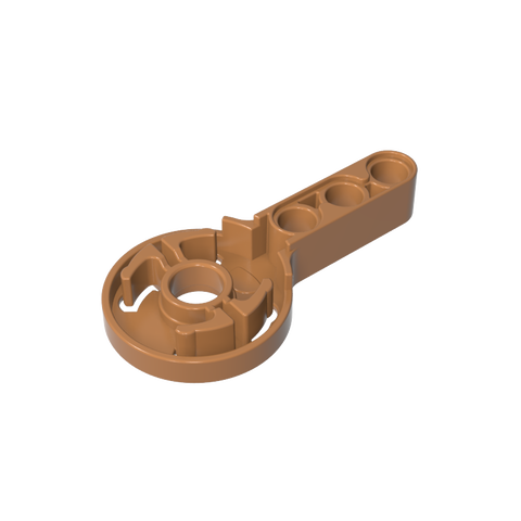 Gobricks,Technic Rotation Joint Disk with Pin Hole and 3L Beam Thick,44224