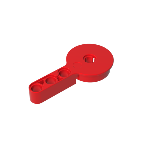 Gobricks,Technic Rotation Joint Disk with Pin and 3L Beam Thick,44225,65765