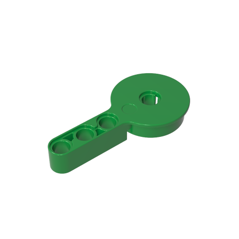 Gobricks,Technic Rotation Joint Disk with Pin and 3L Beam Thick,44225,65765