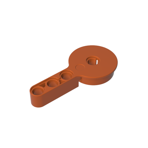 Gobricks,Technic Rotation Joint Disk with Pin and 3L Beam Thick,44225,65765