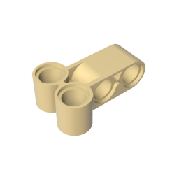 Gobricks,Technic Pin Connector Perpendicular Long,32557