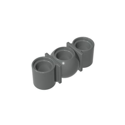 Gobricks,Technic Beam 1 x 3 with Ball Joint in Middle,98577