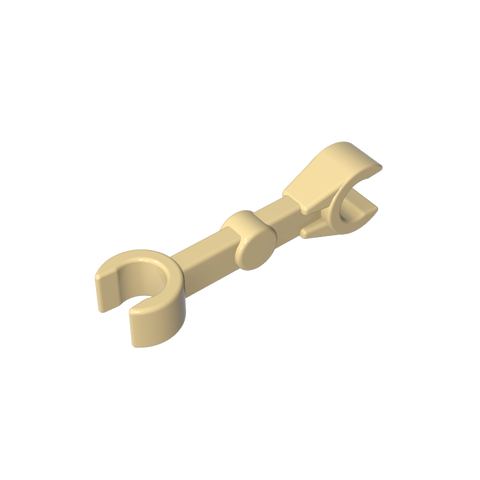Gobricks,Arm Mechanical Straight [2 Clips at 90°],59230,86021