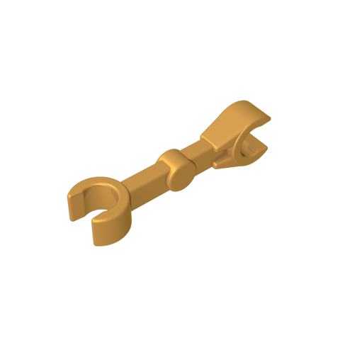 Gobricks,Arm Mechanical Straight [2 Clips at 90°],59230,86021
