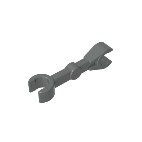 Gobricks,Arm Mechanical Straight [2 Clips at 90°],59230,86021