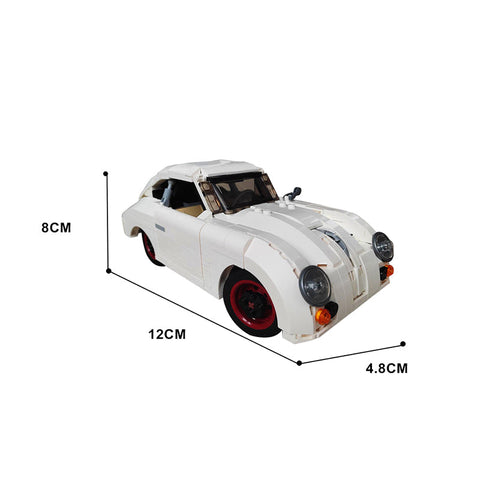 (Gobricks version) 651pcs MOC-130262 Porsche 356