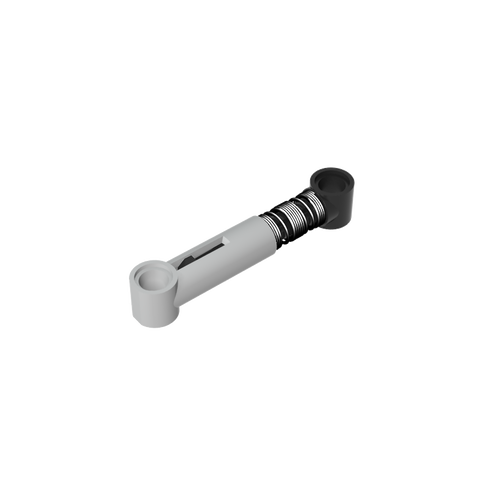 Gobricks,Technic Shock Absorber 6.5L with Hard Spring [Complete Assembly],76537