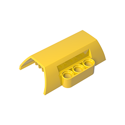 Gobricks,Technic Engine Block Half/ Side Intake Panel,61069