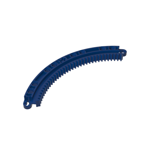Gobricks,Technic Gear Rack 1/4 Circle 11 x 11, 35 Teeth,24121