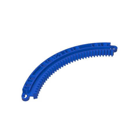 Gobricks,Technic Gear Rack 1/4 Circle 11 x 11, 35 Teeth,24121