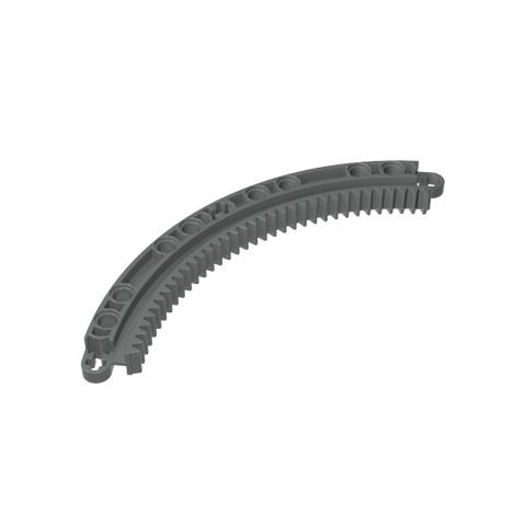 Gobricks,Technic Gear Rack 1/4 Circle 11 x 11, 35 Teeth,24121