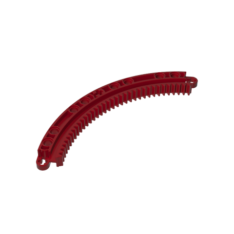 Gobricks,Technic Gear Rack 1/4 Circle 11 x 11, 35 Teeth,24121
