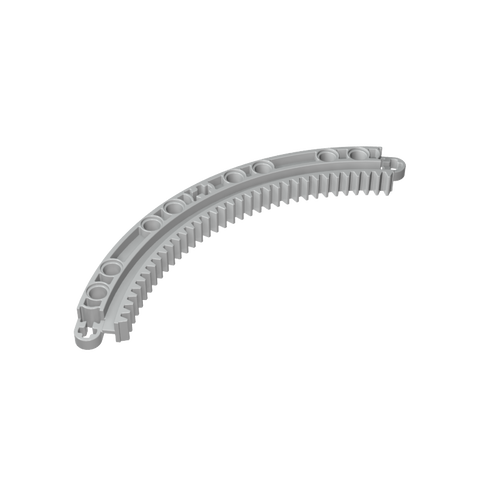 Gobricks,Technic Gear Rack 1/4 Circle 11 x 11, 35 Teeth,24121