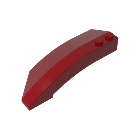 Gobricks,Wedge Curved 8 x 3 x 2 Open Right,41749