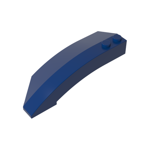 Gobricks,Wedge Curved 8 x 3 x 2 Open Right,41749