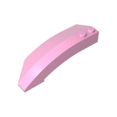 Gobricks,Wedge Curved 8 x 3 x 2 Open Right,41749