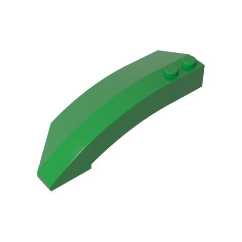 Gobricks,Wedge Curved 8 x 3 x 2 Open Right,41749
