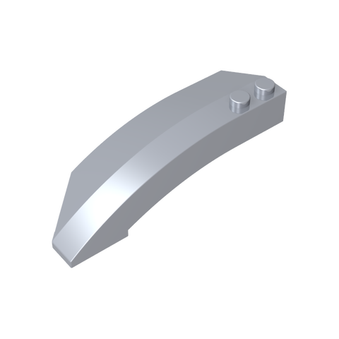 Gobricks,Wedge Curved 8 x 3 x 2 Open Right,41749