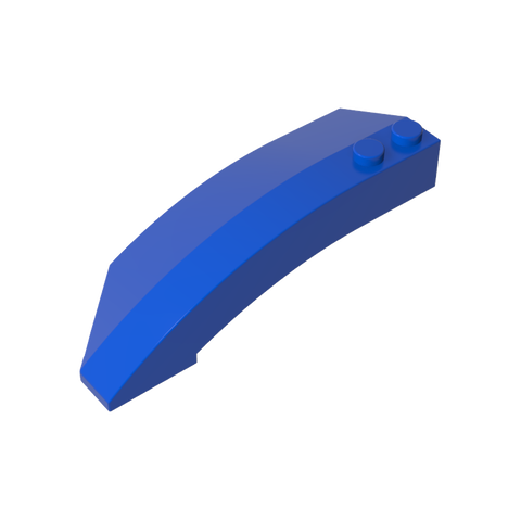 Gobricks,Wedge Curved 8 x 3 x 2 Open Right,41749