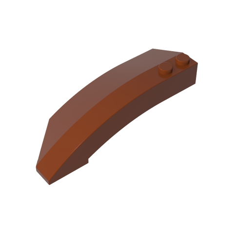 Gobricks,Wedge Curved 8 x 3 x 2 Open Right,41749