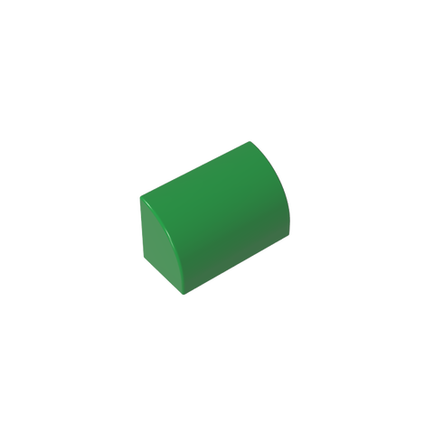 Gobricks,Brick Curved 1 x 2 x 1 No Studs,37352
