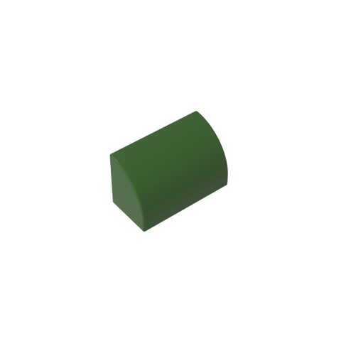 Gobricks,Brick Curved 1 x 2 x 1 No Studs,37352