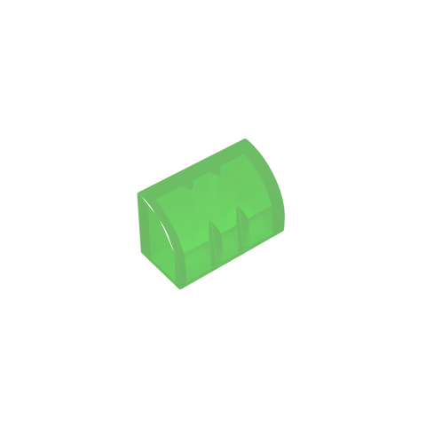 Gobricks,Brick Curved 1 x 2 x 1 No Studs,37352