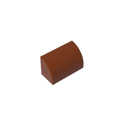 Gobricks,Brick Curved 1 x 2 x 1 No Studs,37352