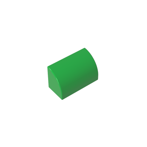 Gobricks,Brick Curved 1 x 2 x 1 No Studs,37352