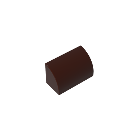 Gobricks,Brick Curved 1 x 2 x 1 No Studs,37352