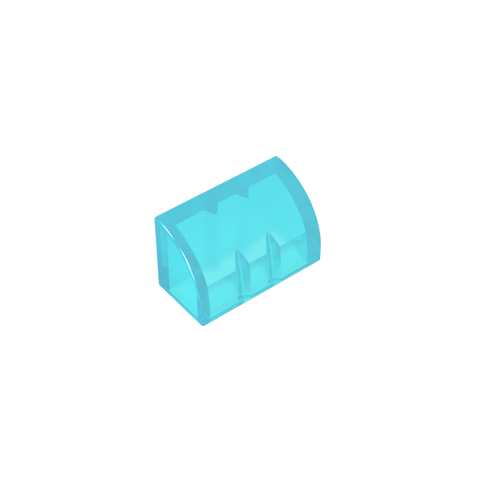 Gobricks,Brick Curved 1 x 2 x 1 No Studs,37352